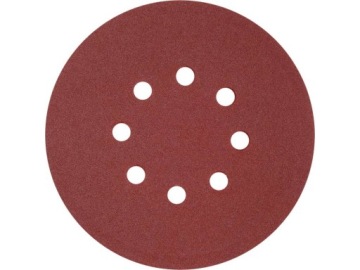 Диски наждачные с отверстиями на липучке 150мм P240 50шт.