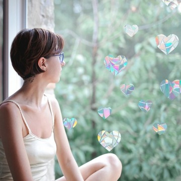 10 шт., анти-столкновительная адгезия к окну