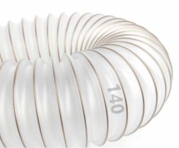 Wąż PVC pyły wentylacja opary folia 140 mm