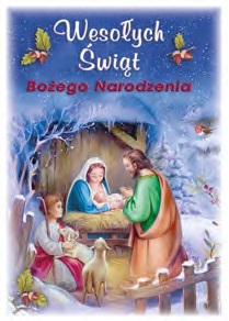 POCZTÓWKA KARTKA Boże Narodzenie ŚWIĘTA 1 SZTUKA