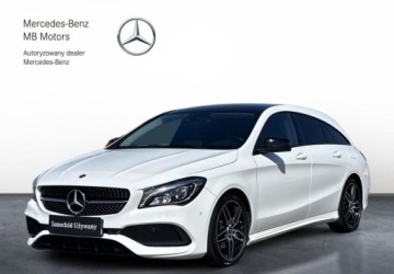Mercedes CLA C117 Shooting Brake Facelifting 2.0 220 184KM 2018 Mercedes-Benz CLA SalonPL 4Matic AMG Line Kamera Czujniki CarPlay Android