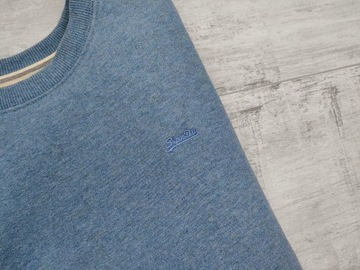 SUPERDRY VINTAGE LOGO EMB KLASYCZNA MĘSKA BLUZA CREWNECK r. M