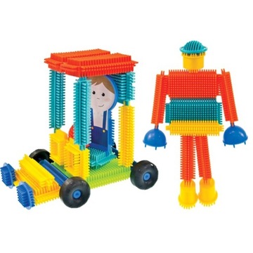 ШПИЛЬНЫЕ КИРПИЧИ 100эл.л БЛОКО ТУБА MOCHTOYS 11677