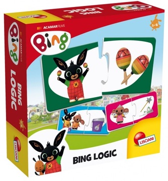 GRA KRÓLIK BING PUZZLE MEMORY 3W1 MEMO LISCIANI