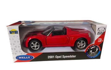 2001 Opel Speedster czerwony