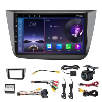 RADIO ANDROID NAWIGACJA SAMOCHODOWE SEAT Altea 2004-2015 CARPLAY GPS DSP BT