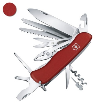 Victorinox 0.8564, scyzoryk Work Champ, 111 mm, 21 funkcji, blokada ostrza