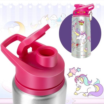 БУТЫЛКА ДЛЯ ВОДЫ ДЛЯ ДЕВОЧКИ БУТЫЛКА СДЕЛАЙ САМ СДЕЛАЙ САМ Бриллианты единорога