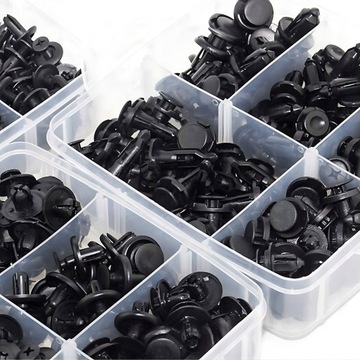 СКУДКИ, ЗАЖИМЫ, АВТОМОБИЛЬНЫЕ ШПИЛЬКИ, АВТООБИВКА, 620 ШТ. + 5x СЪЕМНИКИ