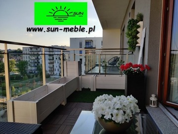 Вазон для цветов 40х40х60