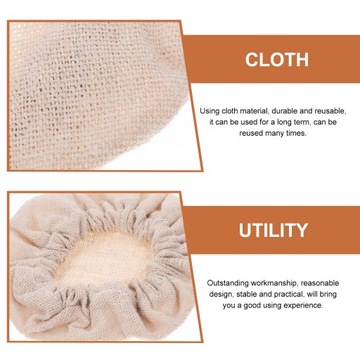 Многоразовые принадлежности для кафе с крышками от банок чайного гриба