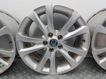 SKODA ЛЕГКОСПЛАВНЫЕ ДИСКИ 17 3T0601025D 5X112 ET49
