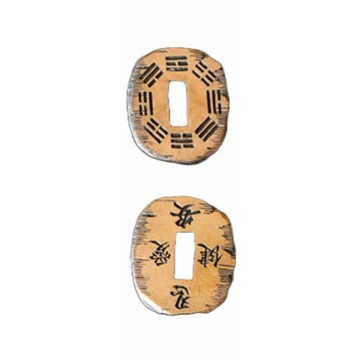 JAPOŃSKA MIEDZIANA METALOWA MONETA 1 SZT LARP RPG
