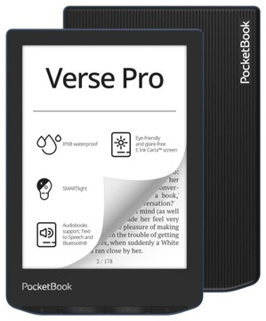 Czytnik - PocketBook Verse Pro - 634 - niebieski