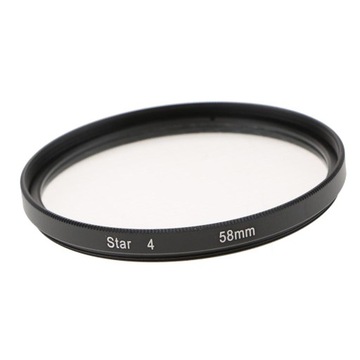 58 mm 4-punktowe soczewkowe Starlight Cross