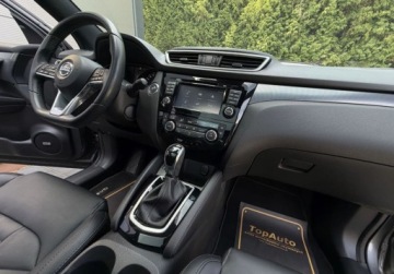 Nissan Qashqai II Crossover 1.2 DIG-T 115KM 2017 Nissan Qashqai TEKNA AUTOMAT SKORA bose panorama navi FABRYCZNY LAKIER, zdjęcie 7