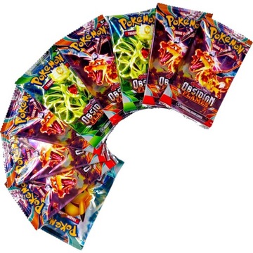 КАРТЫ POKEMON SCARLET VIOLET OBSIDIAN FLAMES 360 КОРОБКА КОЛЛЕКЦИОННЫХ КАРТ