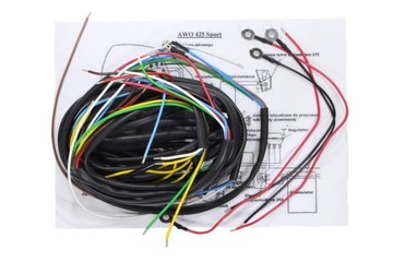 INSTALACJA ELEKTRYCZNA SIMSON AWO 425 SPORT ML