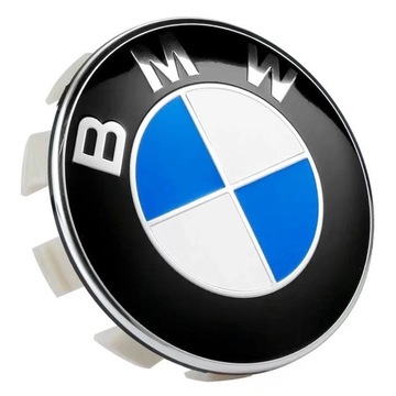 KOŁPAK ŚRODKOWY KOŁA DO SAMOCHODY BMW KAPSEL DEKIELEK DEKIEL DO FELG 68mm