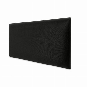 Panel Tapicerowany Czarny 40 x 30 cm