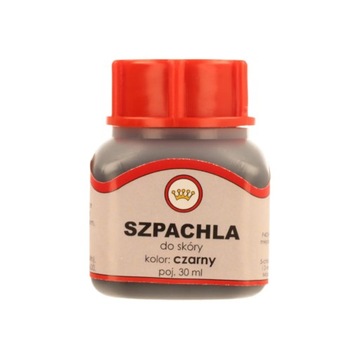 Szpachla do Skóry wypełnia pęknięcia 30ml Czarna