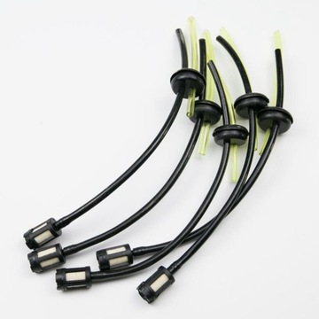 Lovoski 5 szt. Podkaszarka do węża paliwowego z uszczelką filtra do GX35 HHT35 żółta