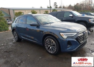 Audi Q8 e-tron 114kWh 408KM 2024 Audi Q8 e-tron 2024r., E-tron Prestige Quattro,, od ubezpieczalni 408KM