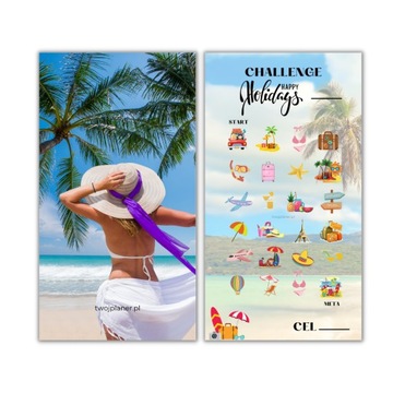 CHALLENGE Wyzwanie oszczędnościowe HAPPY HOLIDAYS