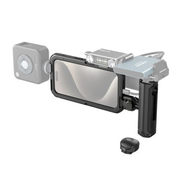 Клетка для камеры SmallRig с одной ручкой для iPhone 15 Pro 4398