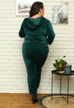 Велюровый спортивный костюм PLUS SIZE 3XL BOTTLE SET