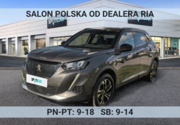Peugeot 2008 II SUV 1.2 PureTech 130KM 2023 Peugeot 2008 1.2 PureTech Allure Pack SS EAT8 SalonPL FVat Bogata Wersja O