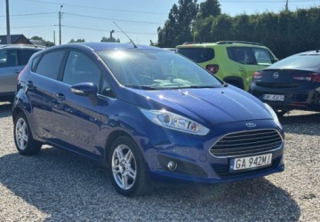 Ford Fiesta VII Hatchback 3d Facelifting 1.0 EcoBoost 100KM 2014 Ford Fiesta Samochod z gwarancja Benzyna 101KM, zdjęcie 9
