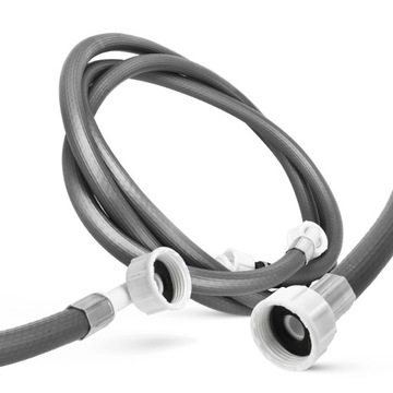 Wąż Dopływowy DO PRALKI Zmywarki Uniwersalny + USZCZELKI Końcówki 5m