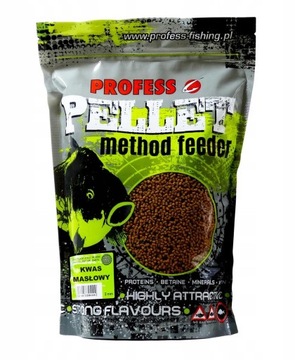 PROFESS Pellet for Method - БУТАРОВАЯ КИСЛОТА - 2мм/700г