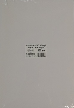 Papier ksero Protos A4 - biały 100k. 80g
