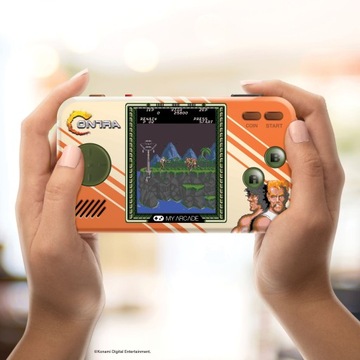 МИНИ ПОРТАТИВНАЯ КОНСОЛЬ РЕТРО CONTRA DGUNL-3281