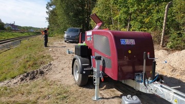 Wciągarka kablowa do kabli 5ton WYNAJEM 1000m liny