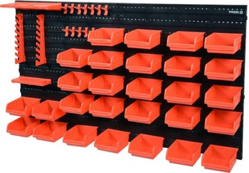 TABLICA NARZĘDZIOWA WARSZTATOWA POJEMNIKI 47x27 cm