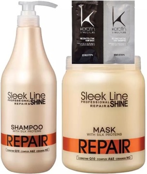 Zestaw Stapiz Szampon + Maska + Keratin Structure