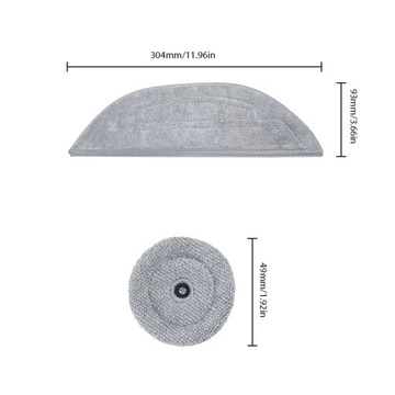 Тряпка для швабры для робота-пылесоса Roborock S8 Maxv Ultra/G20S