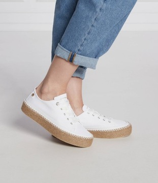 Trampki na platformie Tommy Hilfiger 37