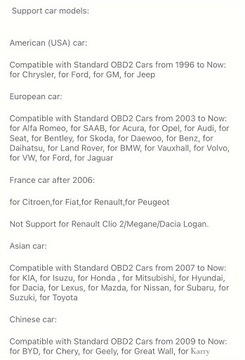 Считыватель автомобильных кодов AD310, сканер автомобильных кодов OBD2