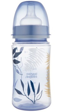 CANPOL BUTELKA ANTYKOLKOWA DO MLEKA EASYSTART GOLD 240ml ze SMOCZKIEM 3m+