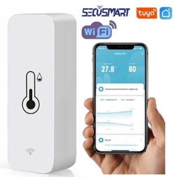 TUYA HIGRO WIFI Датчик ТЕМПЕРАТУРЫ И ВЛАЖНОСТИ