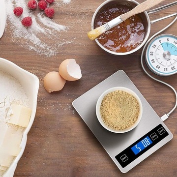 Точные кухонные граммовые весы 15 кг/1 г