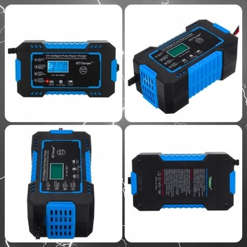 АВТОМАТИЧЕСКИЙ ИНТЕЛЛЕКТУАЛЬНЫЙ ВЫПРЯМИТЕЛЬ ЗАРЯДНОЕ УСТРОЙСТВО LCD 12V 6A