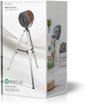 тихий немецкий СТИЛЬНЫЙ НАСТОЛЬНЫЙ ВЕНТИЛЯТОР Ø 25см