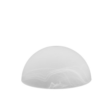 Klosz 1009 żyrandolowy alabaster szkło jasne śr. 30 cm