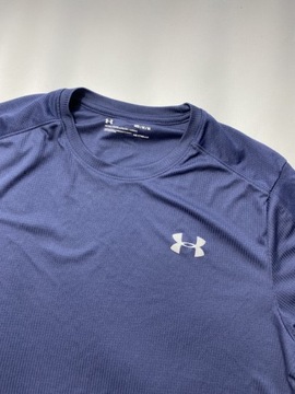 Under Armour odblaskowa BIEGANIE SIŁOWNIA FITNESS lekka koszulka rozmiar M