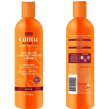 CANTU Moisturizing Curl Activator aktywator skrętu loków shea butter 355ml